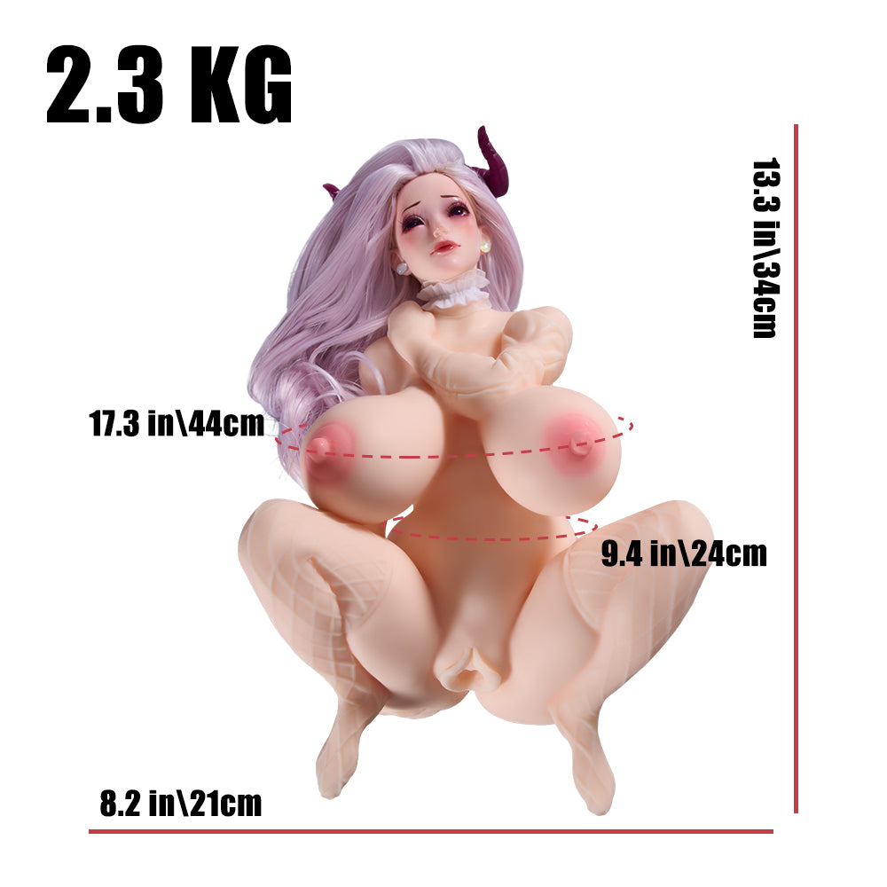 1.25 Ivy — миниатюрная силиконовая кукла для взрослых в стиле аниме — фото 8