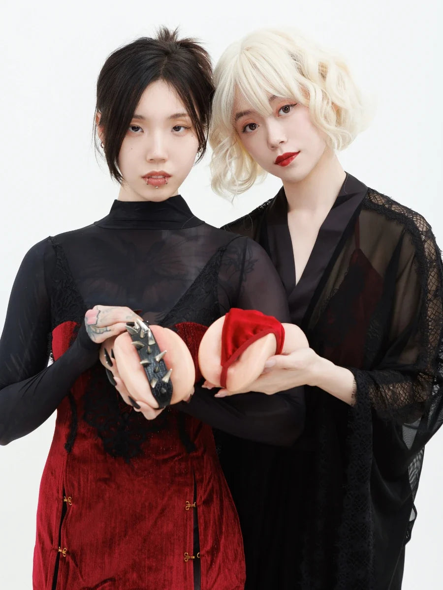 MRLDOLL Twin Sisters — набор из двух силиконовых мастурбаторов — фото 4