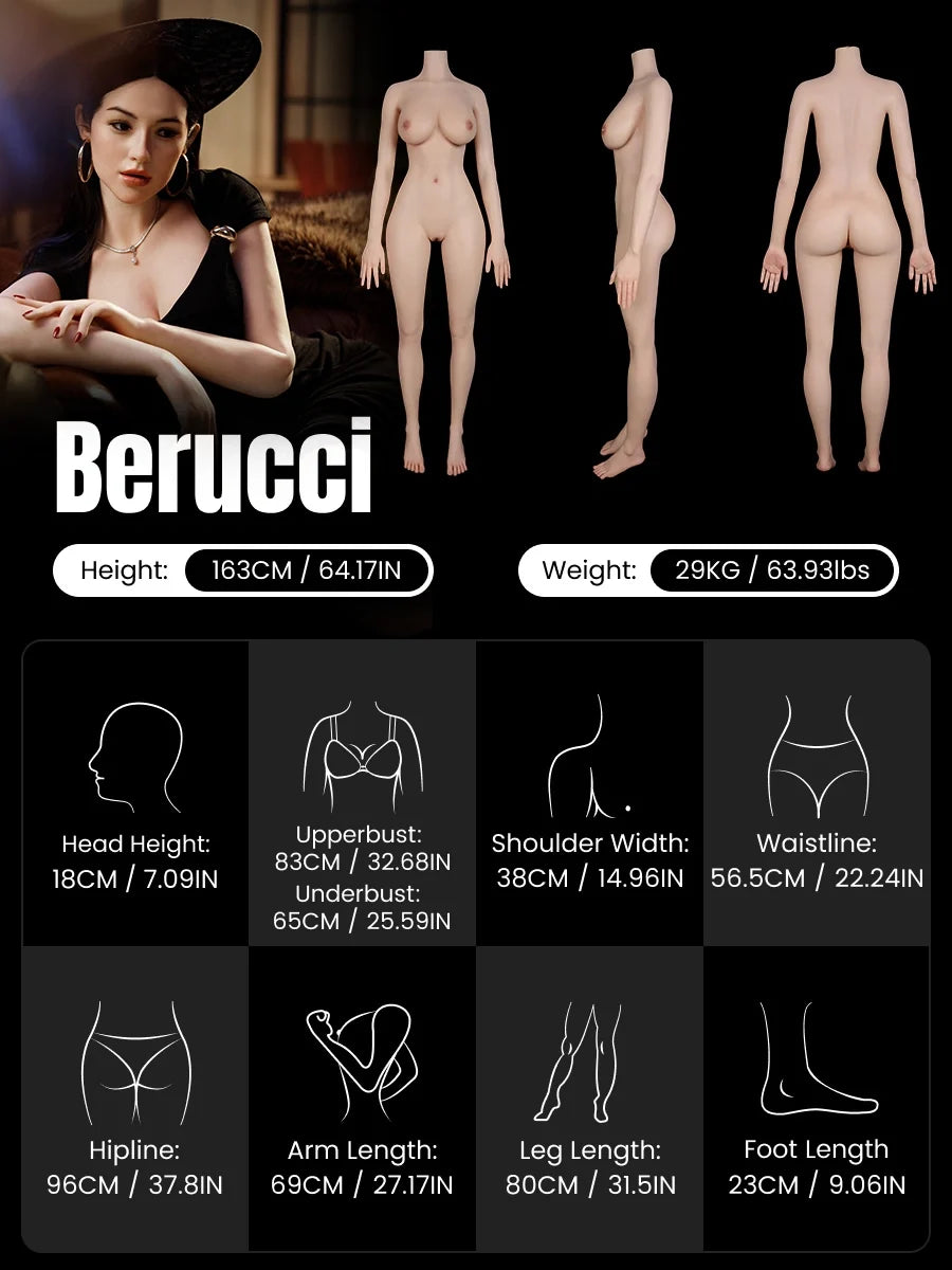 MRLDOLL Berucci — силиконовая кукла 163 см — фото 12