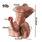Arthur — adult torso with dildo — photo 5