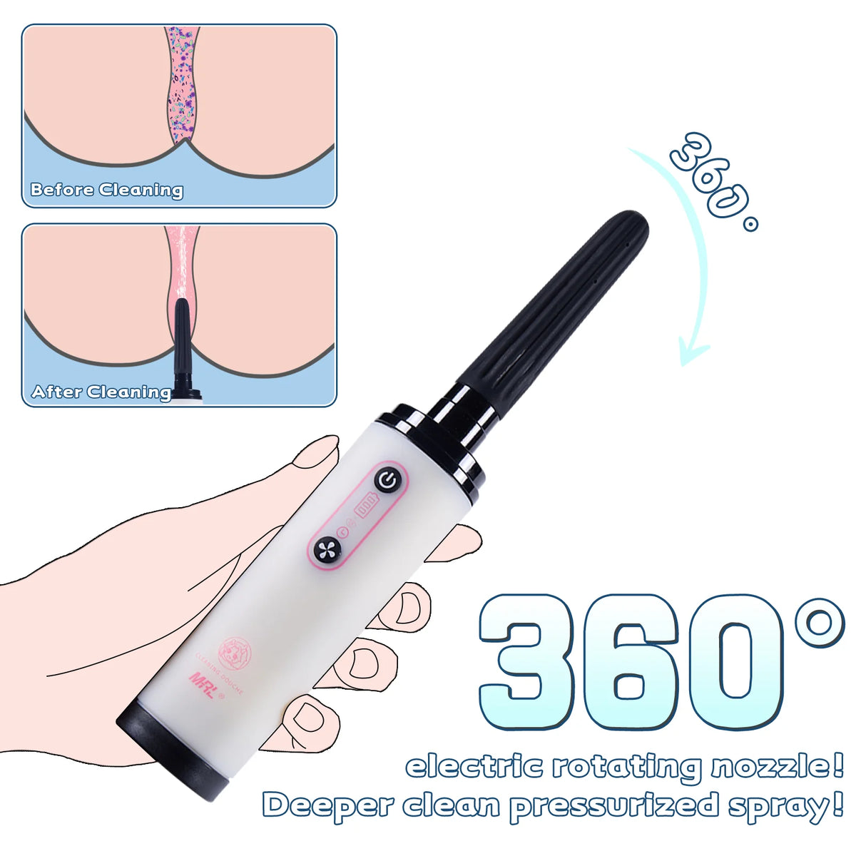 MRLSEXDOLL — автоматический ирригатор для очистки изделий для взрослых — фото 7