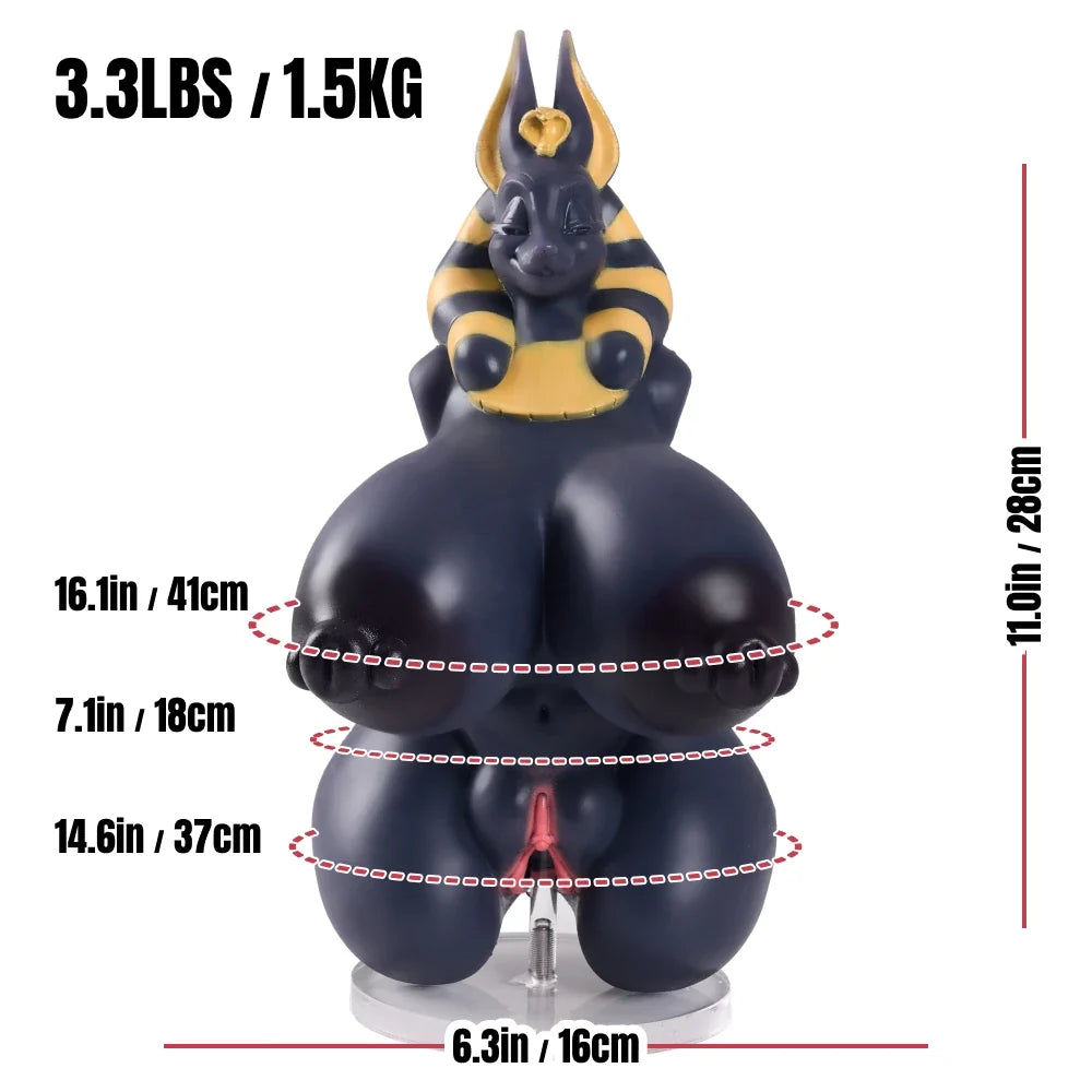 Anubis — компактный силиконовый торс BBW, MRL × LollipopconArt — фото 3