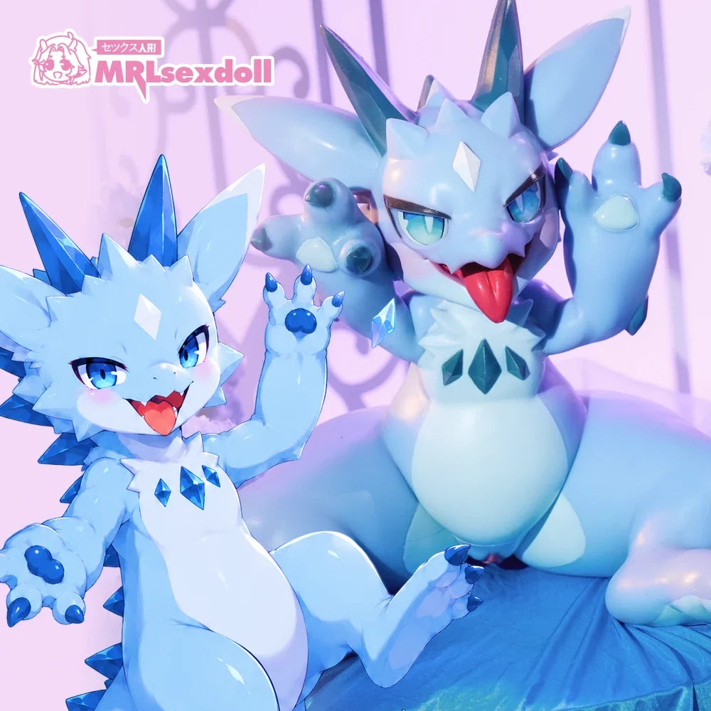 Crystchu — фурри-секс-кукла ледяного дракона — фото 2
