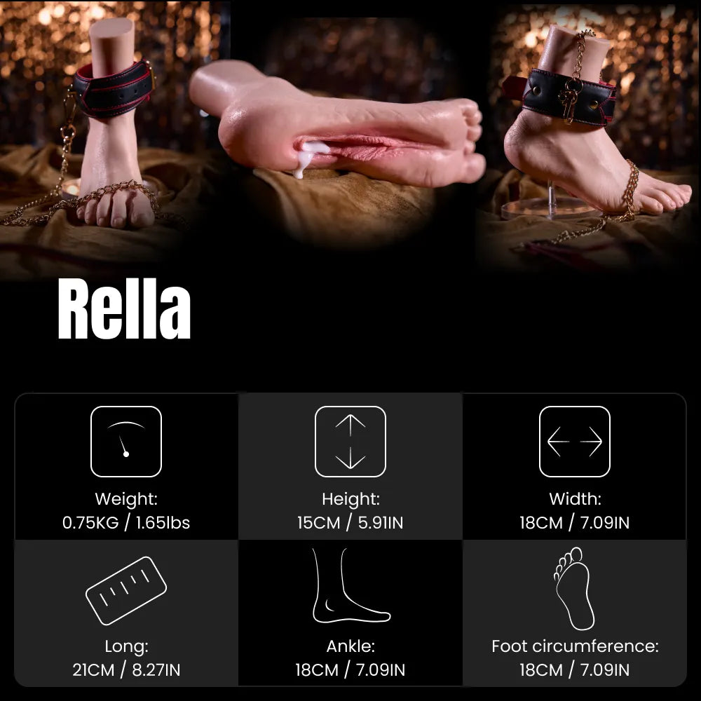 MRLDOLL Rella — Silicone Foot Masturbator — image 6